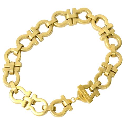 salvatore ferragamo gancini bracelet.